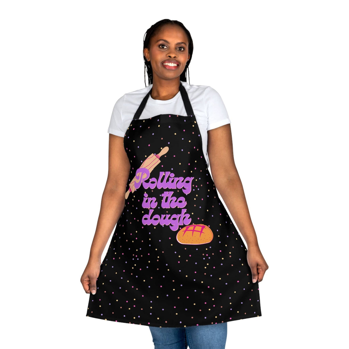&quot;Rolling in the Dough&quot; Baking Apron