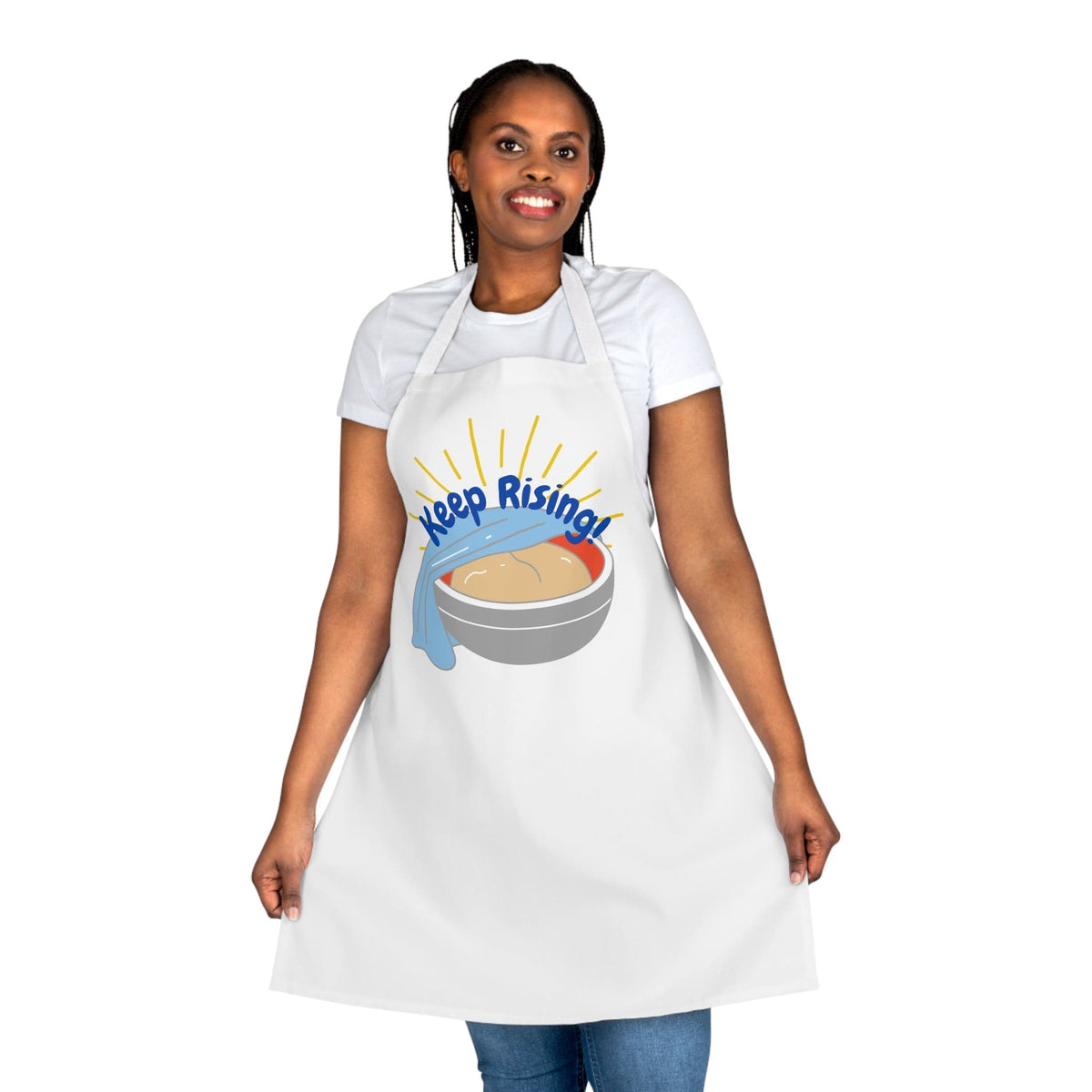 &quot;Keep Rising&quot; Baking Apron