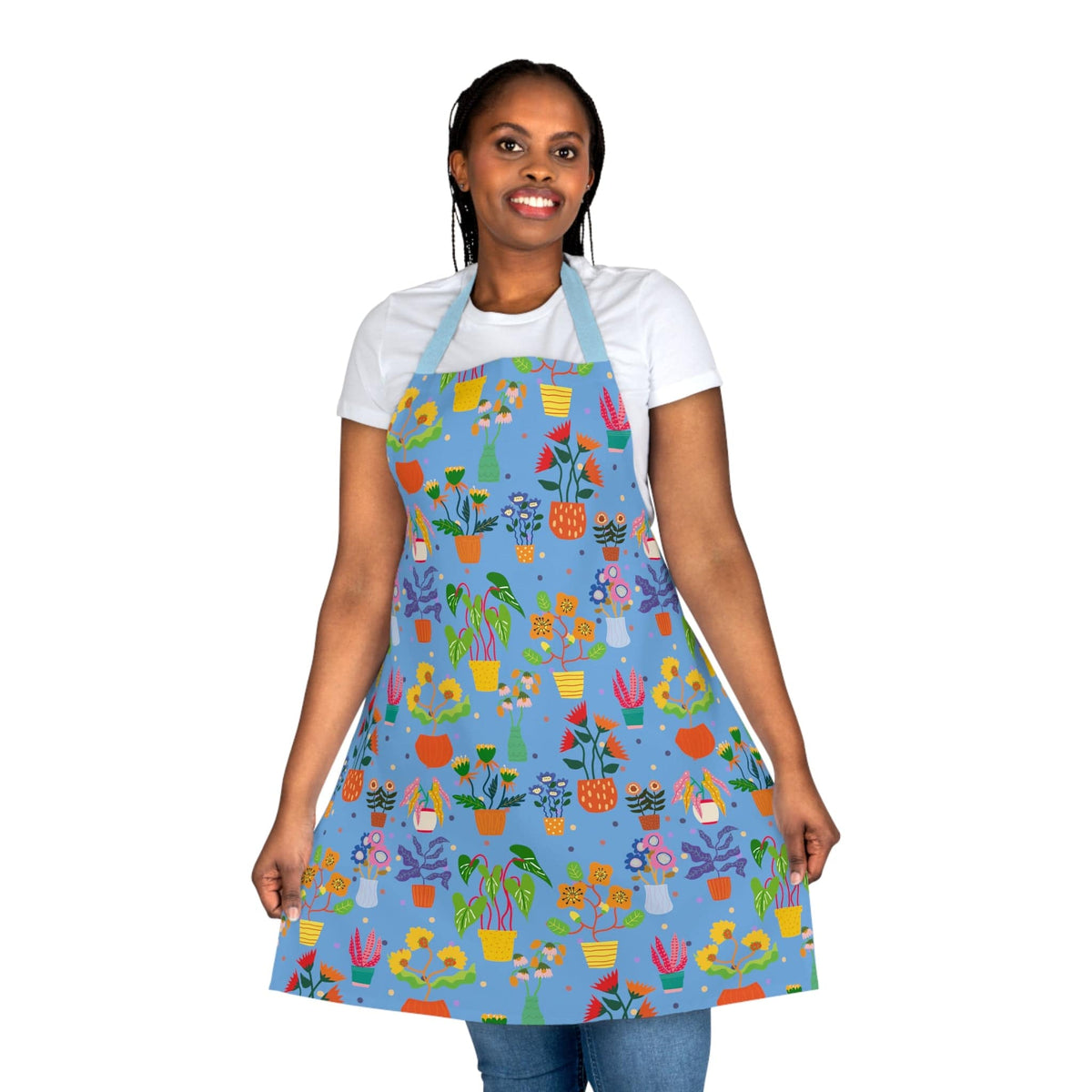 &quot;Potted Plants&quot; Baking Apron