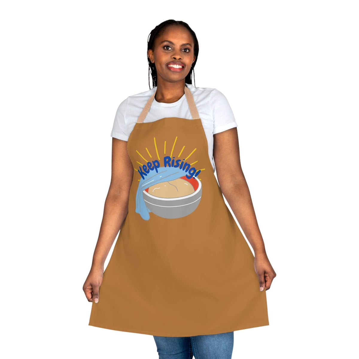 &quot;Keep Rising&quot; Baking Apron