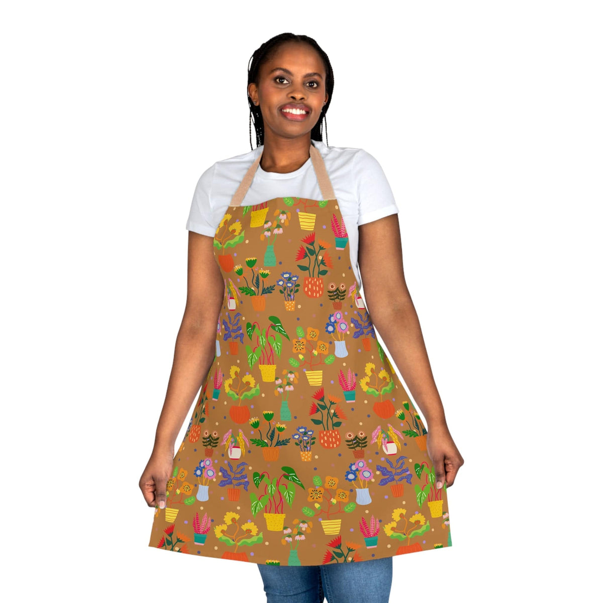 &quot;Potted Plants&quot; Baking Apron