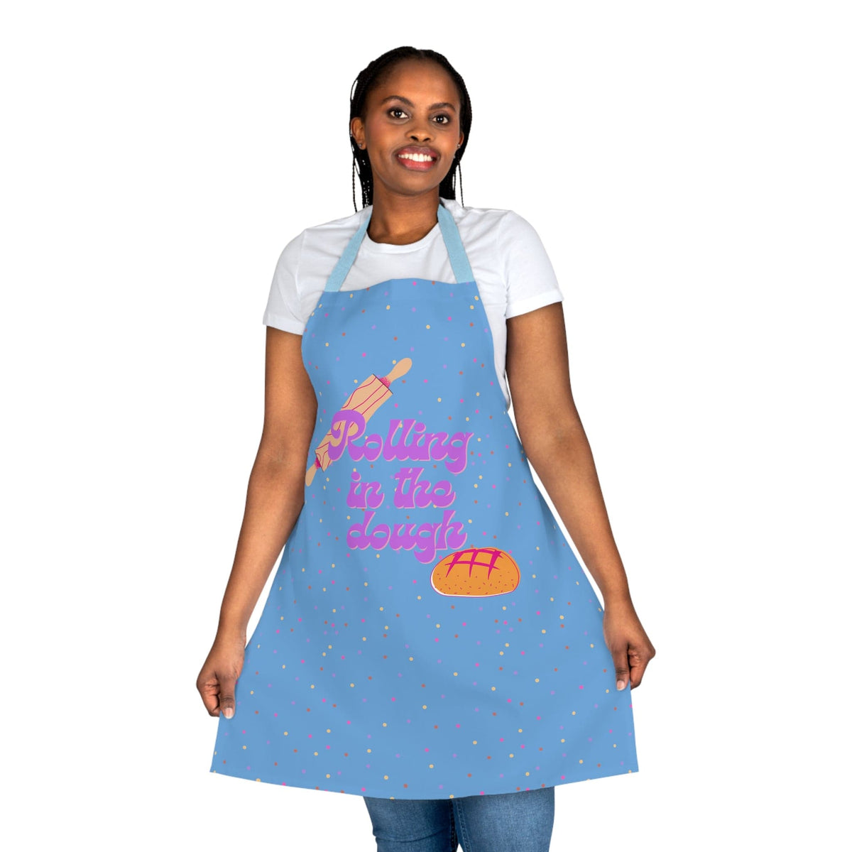 &quot;Rolling in the Dough&quot; Baking Apron