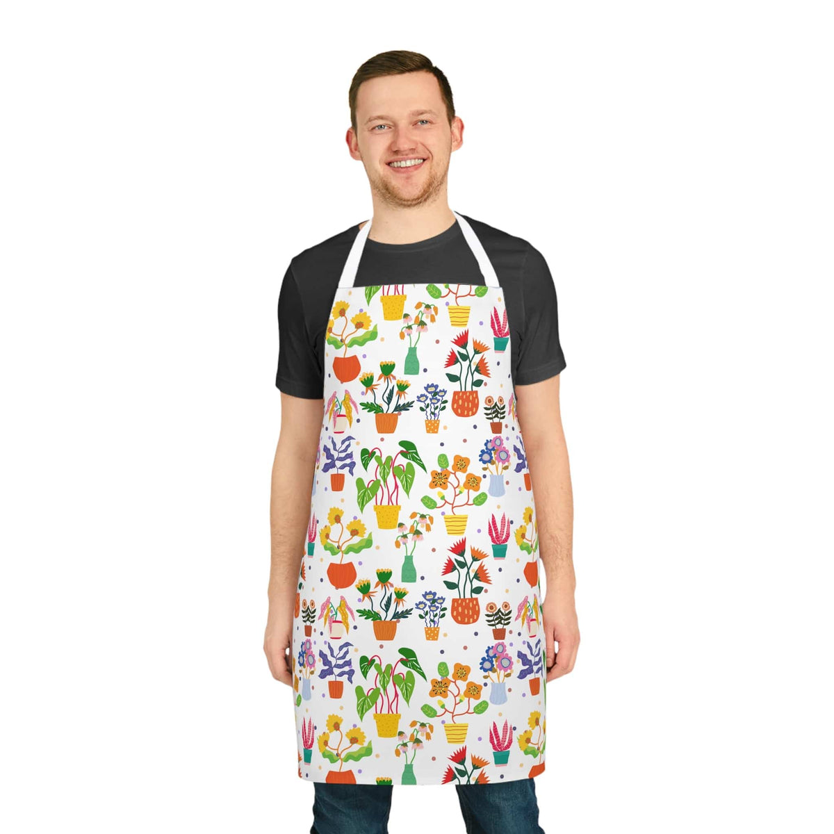 &quot;Potted Plants&quot; Baking Apron