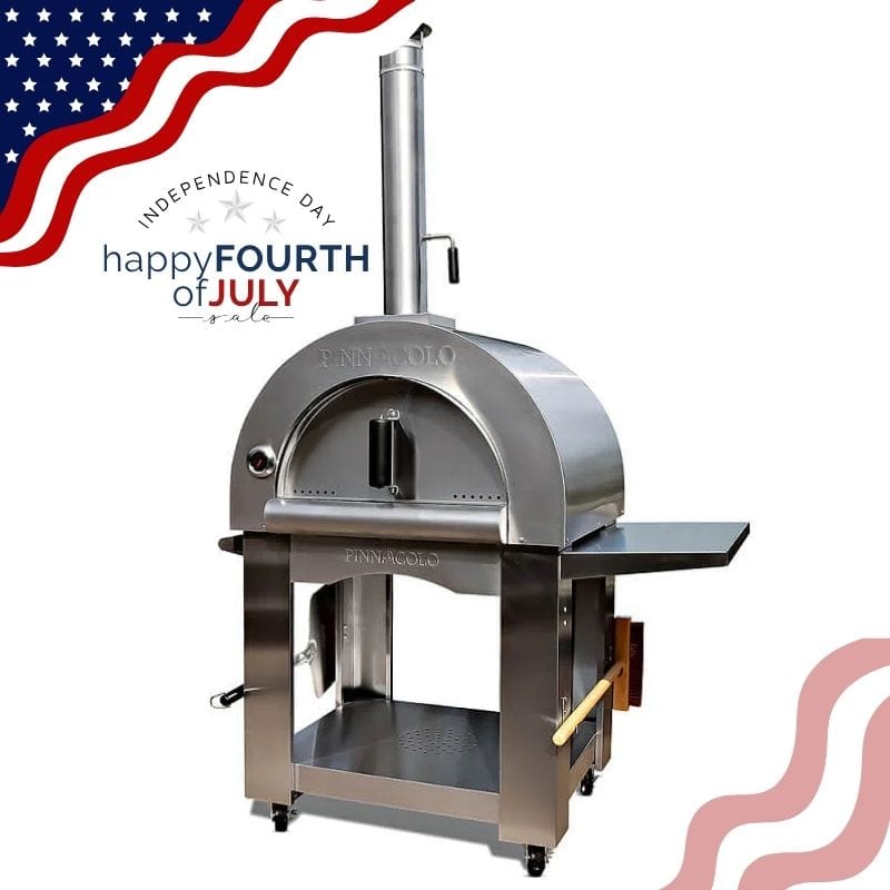 Pinnacolo Premio Wood Fired Pizza Oven Independence Day Promotion