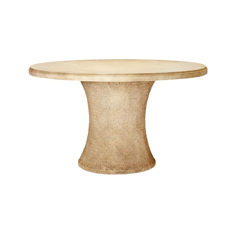 Made Goods Anderson Stonecast Round Outdoor Dining Table - Patio ...