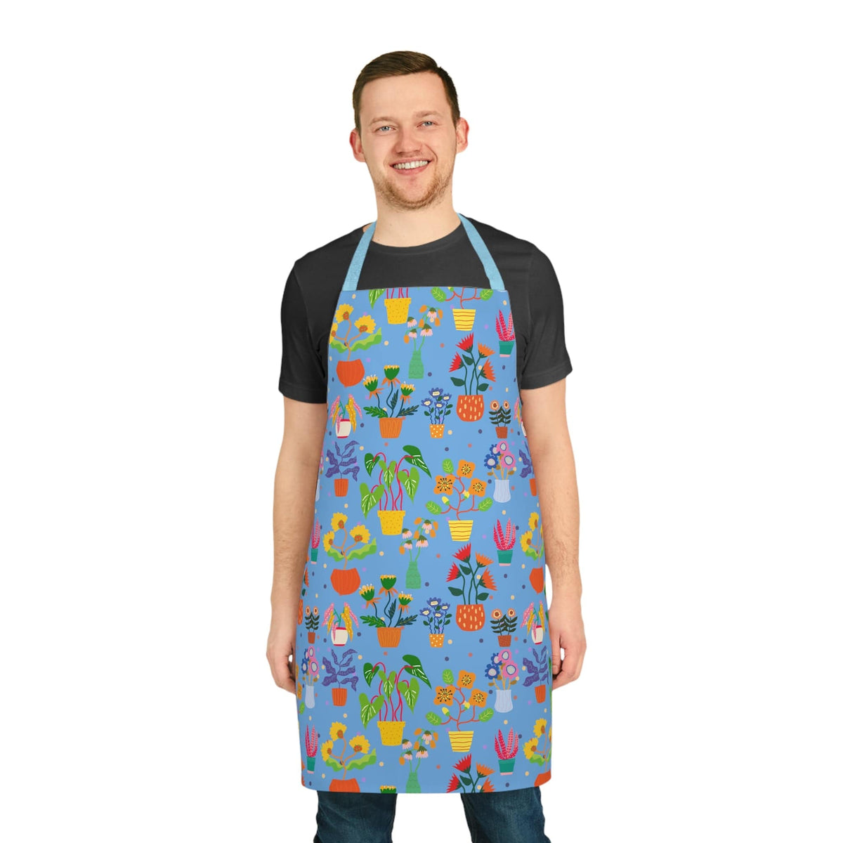 &quot;Potted Plants&quot; Baking Apron