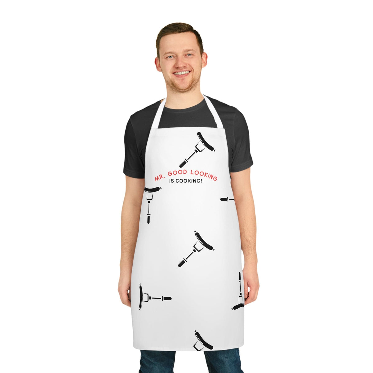 &quot;Mr. Good Looking&quot; Cooking Apron For Men