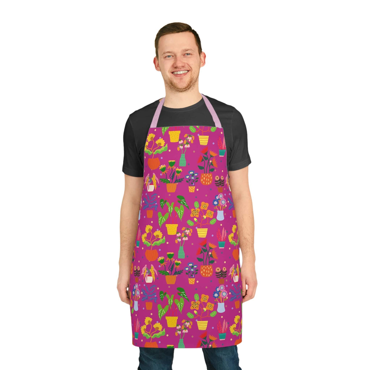 &quot;Potted Plants&quot; Baking Apron