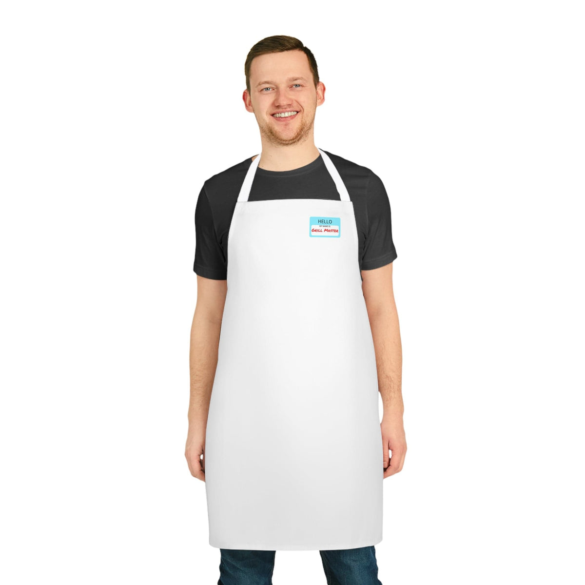 Mens Apron for Grilling - &quot;Grill Master ID&quot;