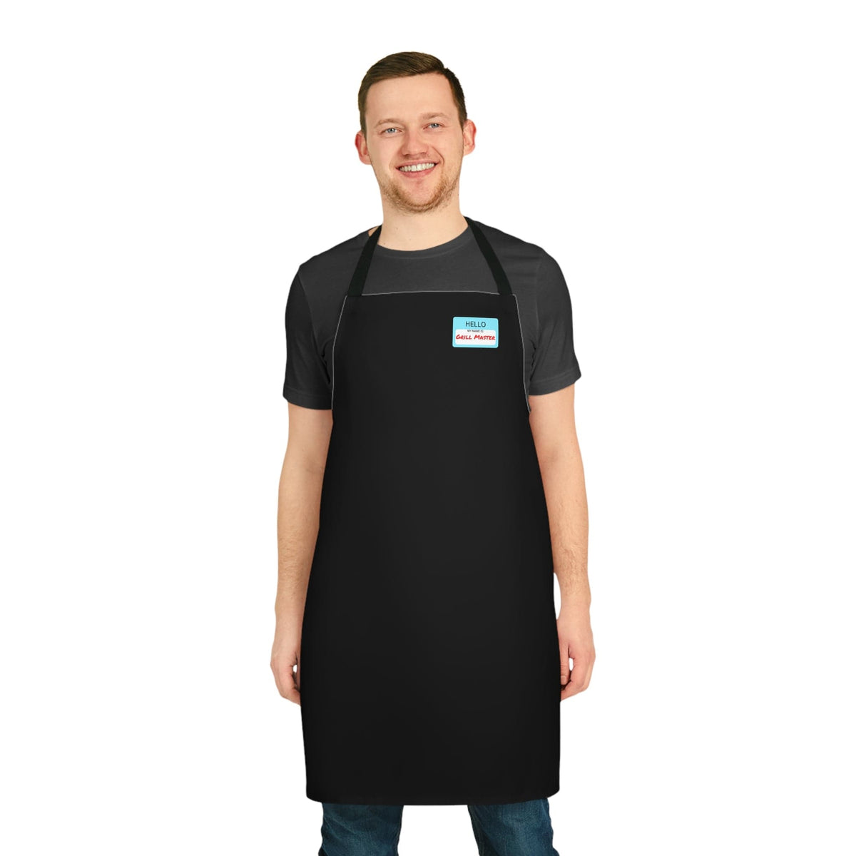 Mens Apron for Grilling - &quot;Grill Master ID&quot;