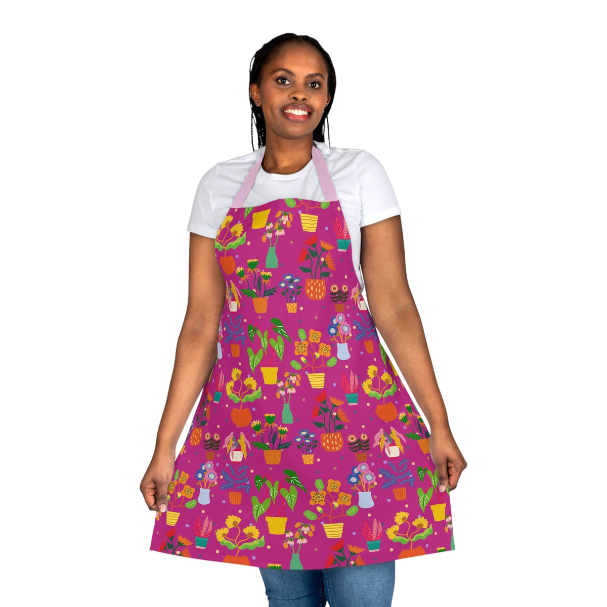 &quot;Potted Plants&quot; Baking Apron