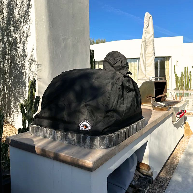 Traditional Brick Oven Cover by Authentic Pizza Ovens