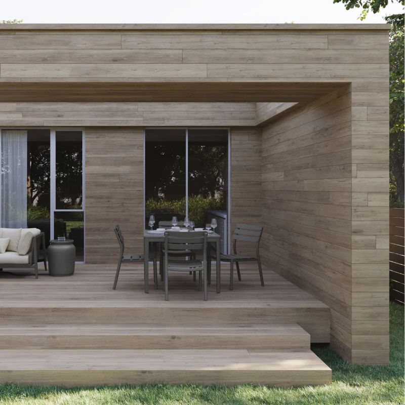 Aluminum Square Outdoor Dining Table Sets