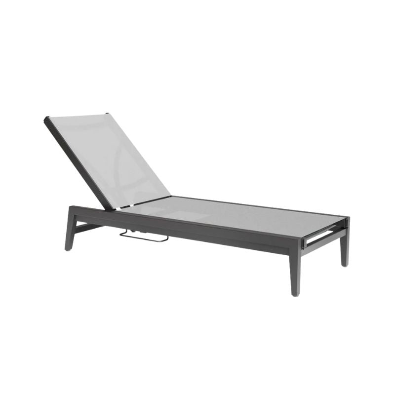 Aluminum Outdoor Infinity Chaise Lounge