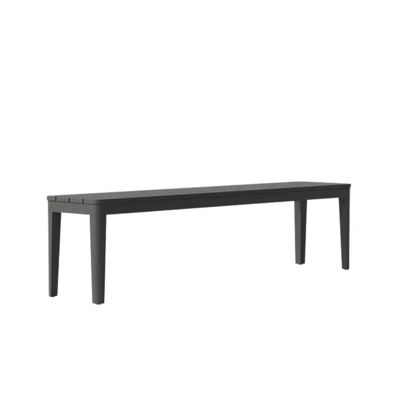 Outdoor Dining Aluminum Bench