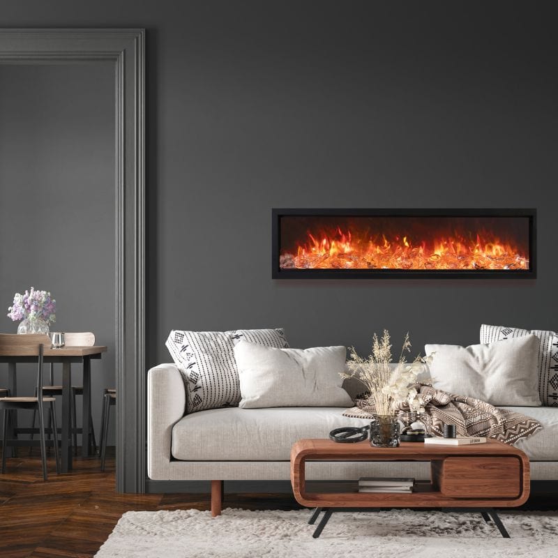 SYMMETRY Bespoke Clean Face Electric Fireplace by Amantii