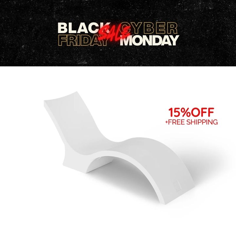 black friday cyber monday discount ledge signature chaise deep in pool furniture