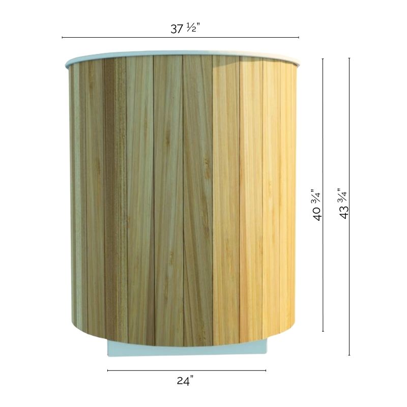 LeisureCraft Baltic Cold Plunge Tub