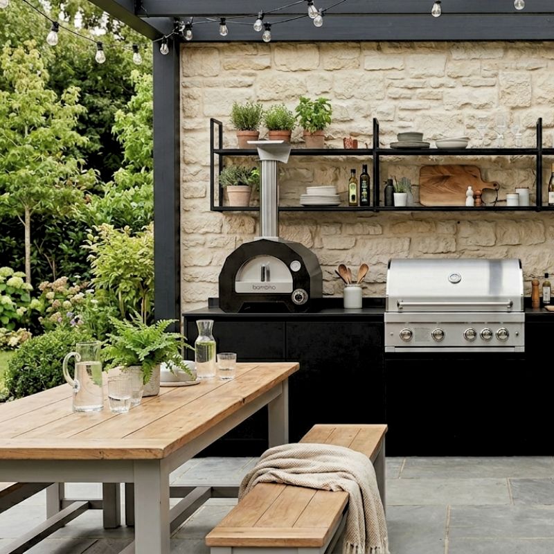 Italia Forno Bambino Compact Outdoor Gas Pizza Oven