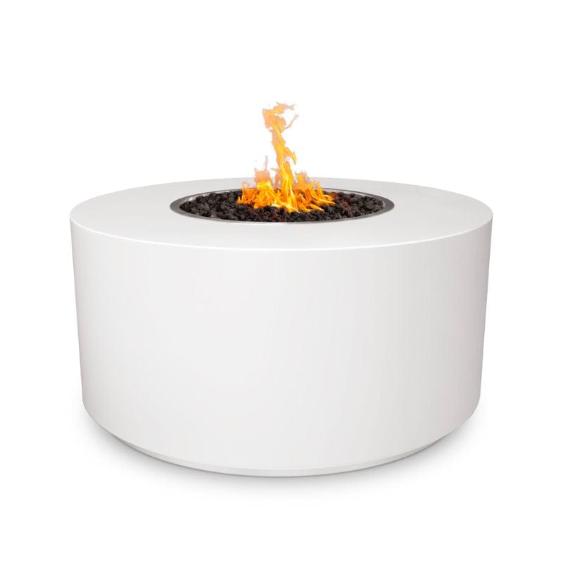 30in White Beverly Fire PIt