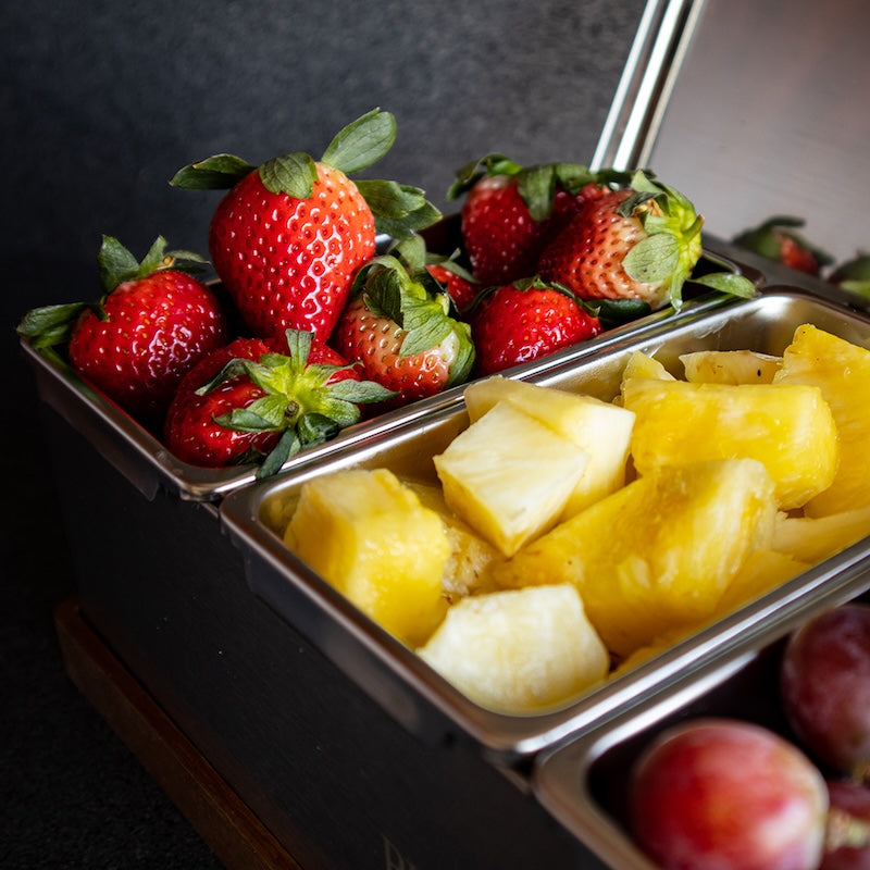 Pinnacolo 4-Compartment Condiment/Topping Carrier
