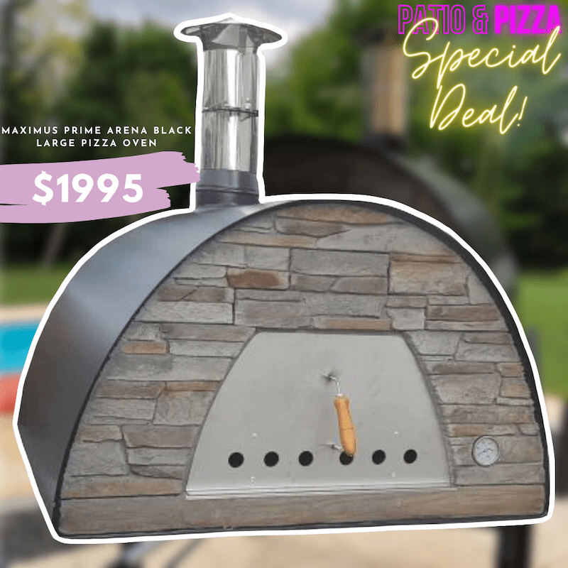 Maximus Prime Arena Red Large Pizza Oven
