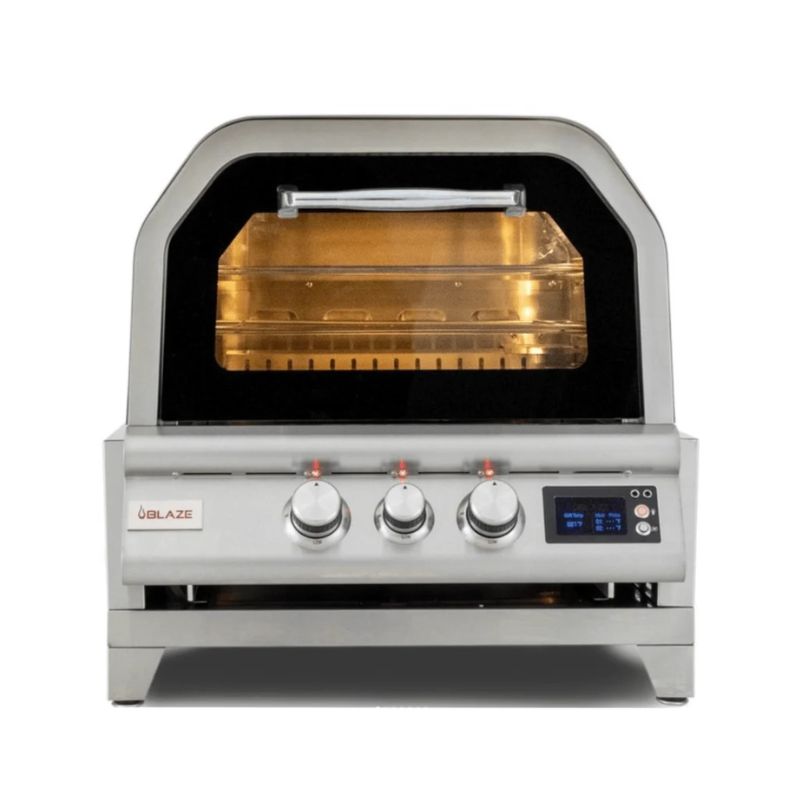 Blaze Heavy Duty 304 Stainless Steel Gas Pizza Oven