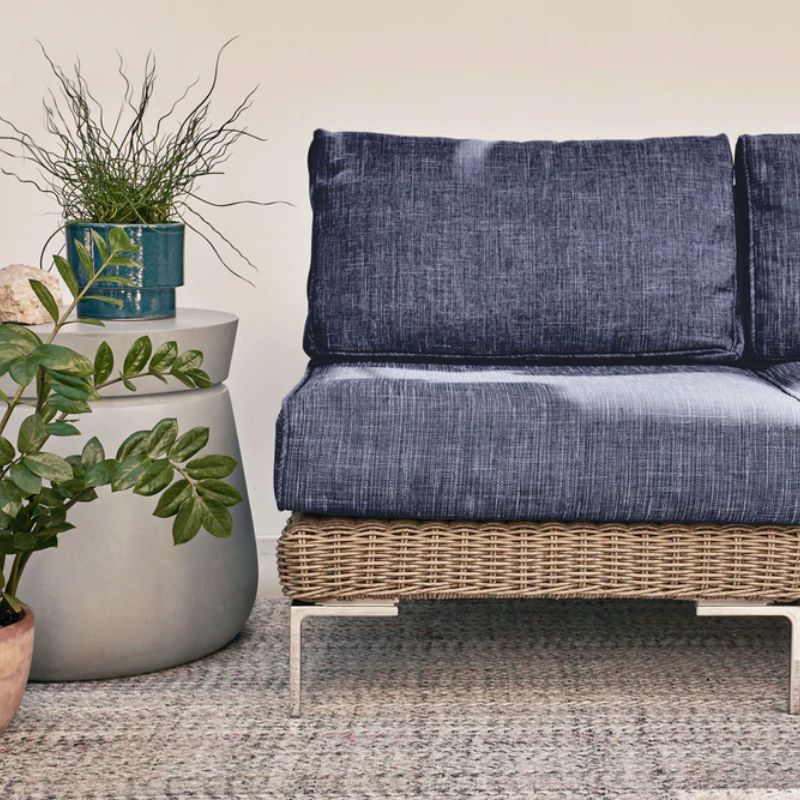 Brown Wicker Modular Outdoor Seating