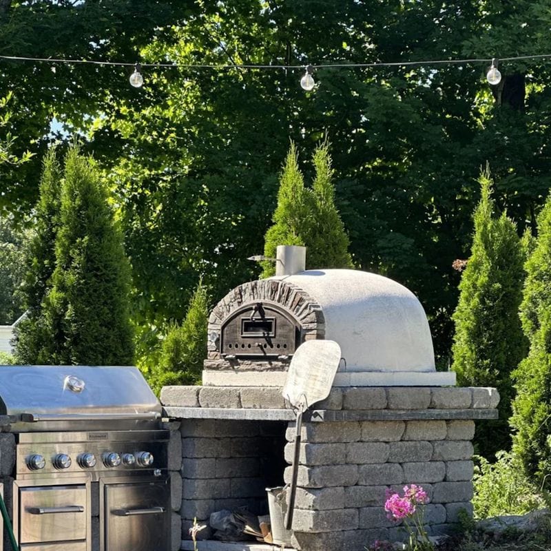 Buena Ventura PREMIUM Preto Brick Wood Fired Pizza Oven