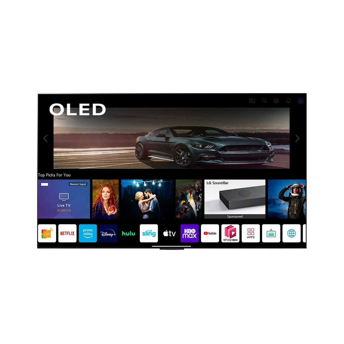 Titan Covered Patio Outdoor Smart TV 4K OLED L-Series (L100)