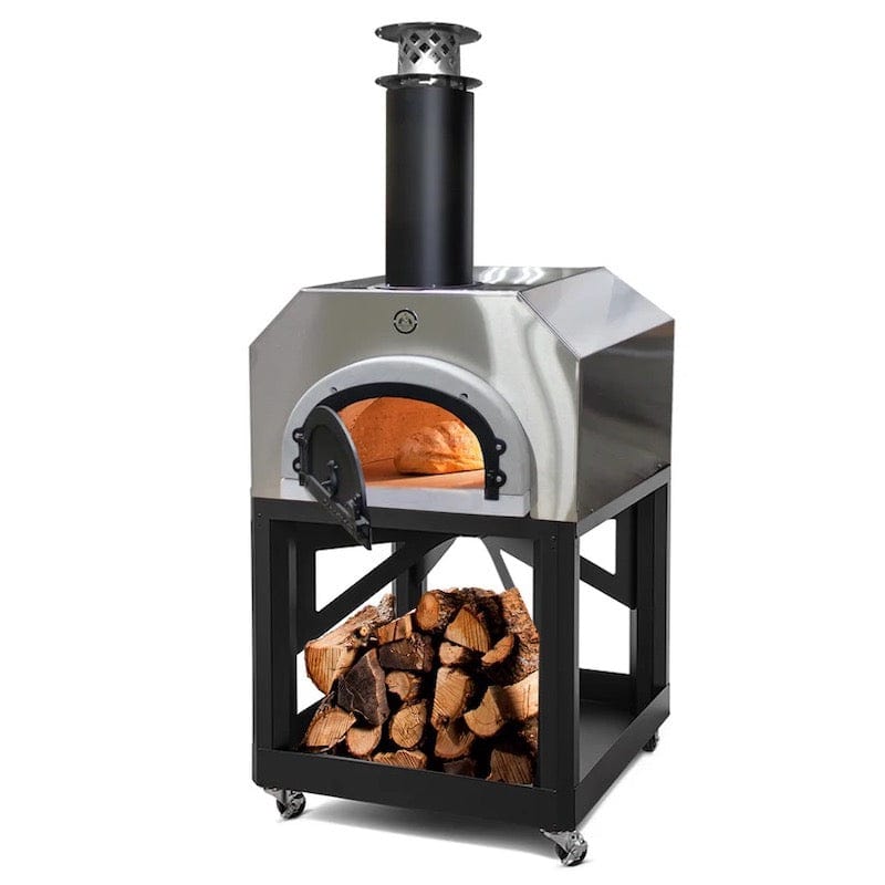 CBO750 Wood Fired Pizza oven with Stand in Stainless Steel