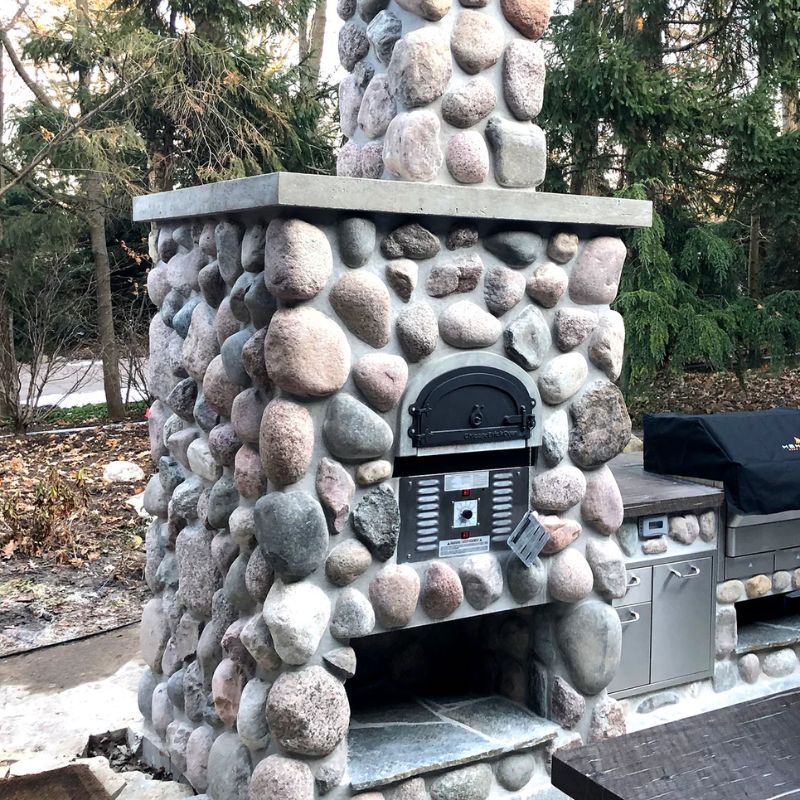 CBO-750 Gas & Wood Pizza Oven (Pre-Assembled)