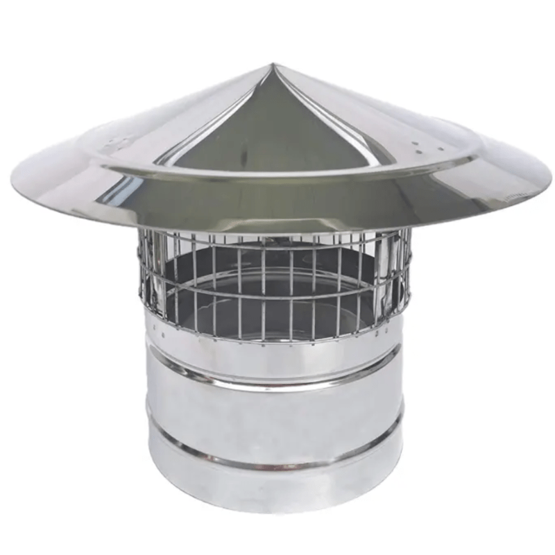 Chimney Cap | Stainless Steel | Authentic Pizza Ovens - Patio
