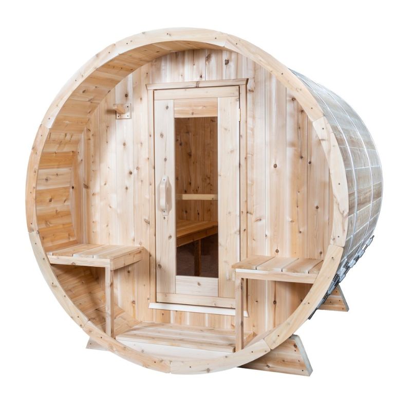 LeisureCraft Canadian Timber Serenity Barrel Sauna CTC2245