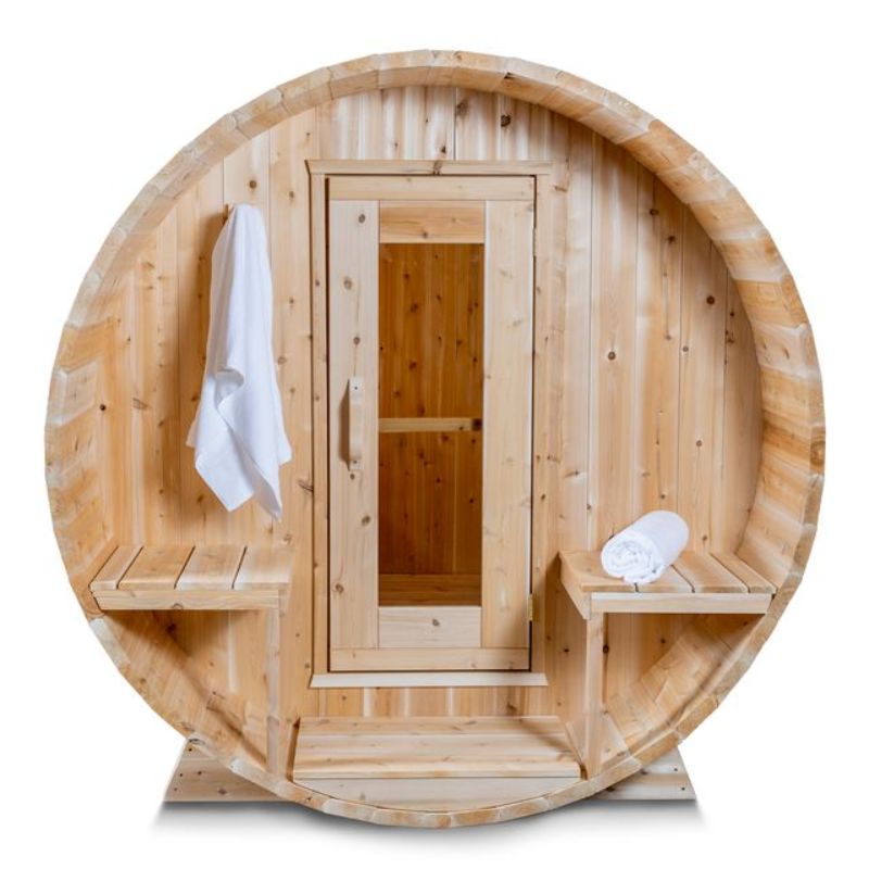 LeisureCraft Canadian Timber Serenity Barrel Sauna CTC2245