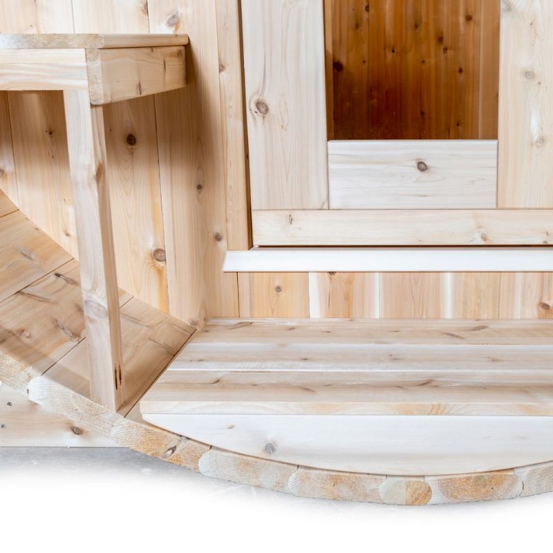 LeisureCraft Canadian Timber Serenity Barrel Sauna CTC2245