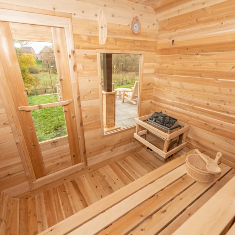 LeisureCraft Canadian Timber Luna Sauna CTC22LU