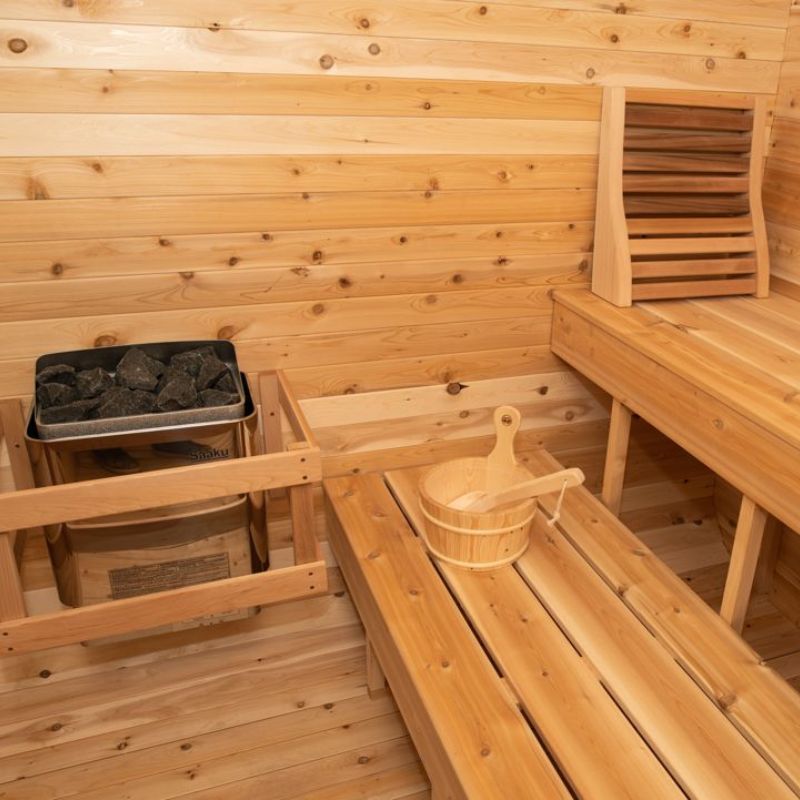 LeisureCraft Canadian Timber Luna Sauna CTC22LU