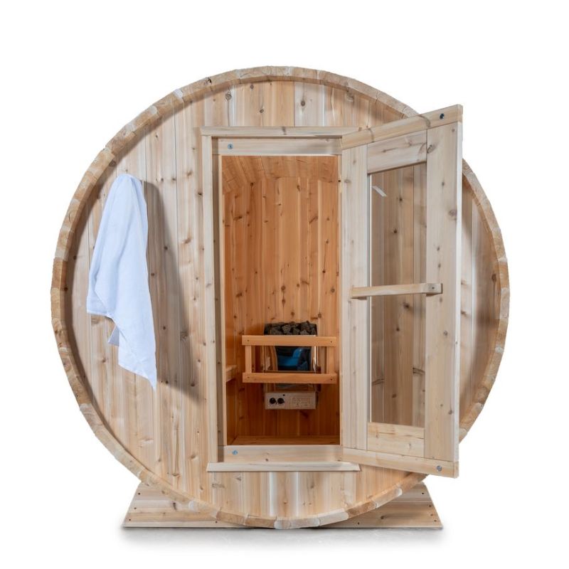LeisureCraft Canadian Timber Harmony Barrel Sauna CTC22