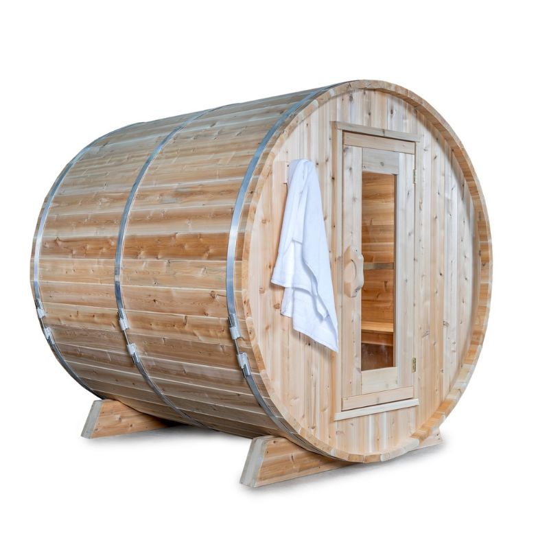 LeisureCraft Canadian Timber Harmony Barrel Sauna CTC22