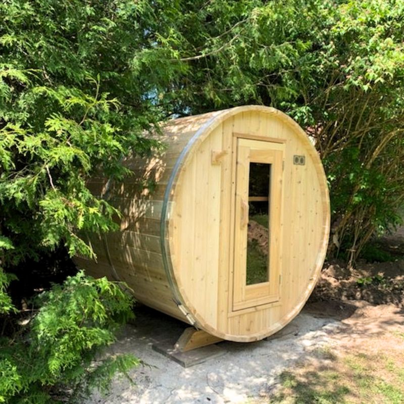 LeisureCraft Canadian Timber Harmony Barrel Sauna CTC22