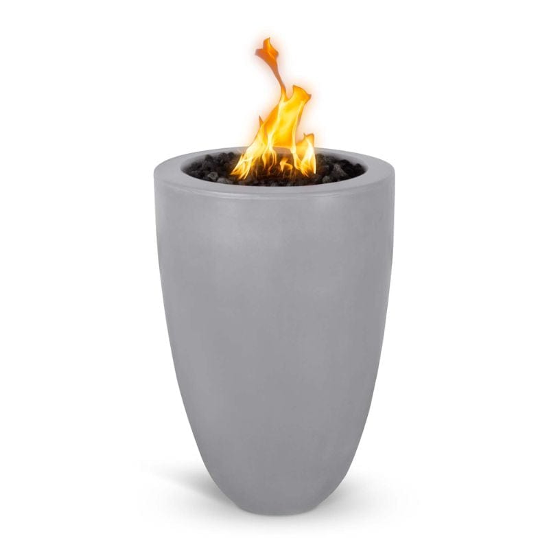 Natural Gray Castillo Concrete Fire Pillar