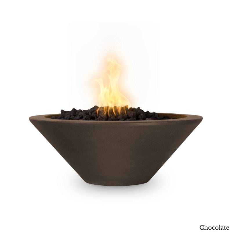 Cazo Concrete Fire Bowl Chocolate