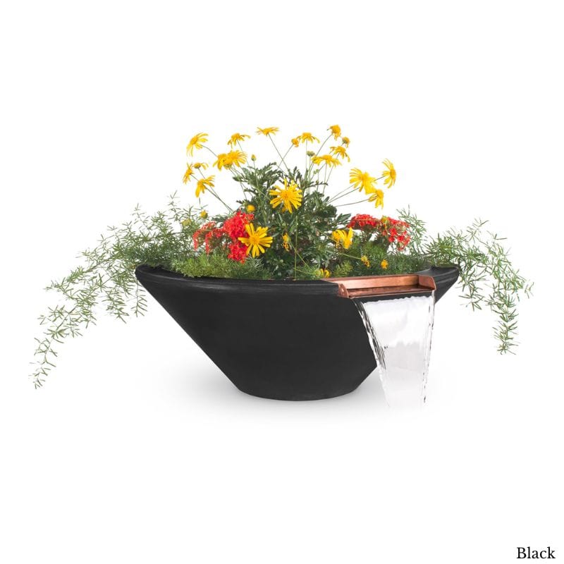 Cazo Planter and Water Bowl - Concrete