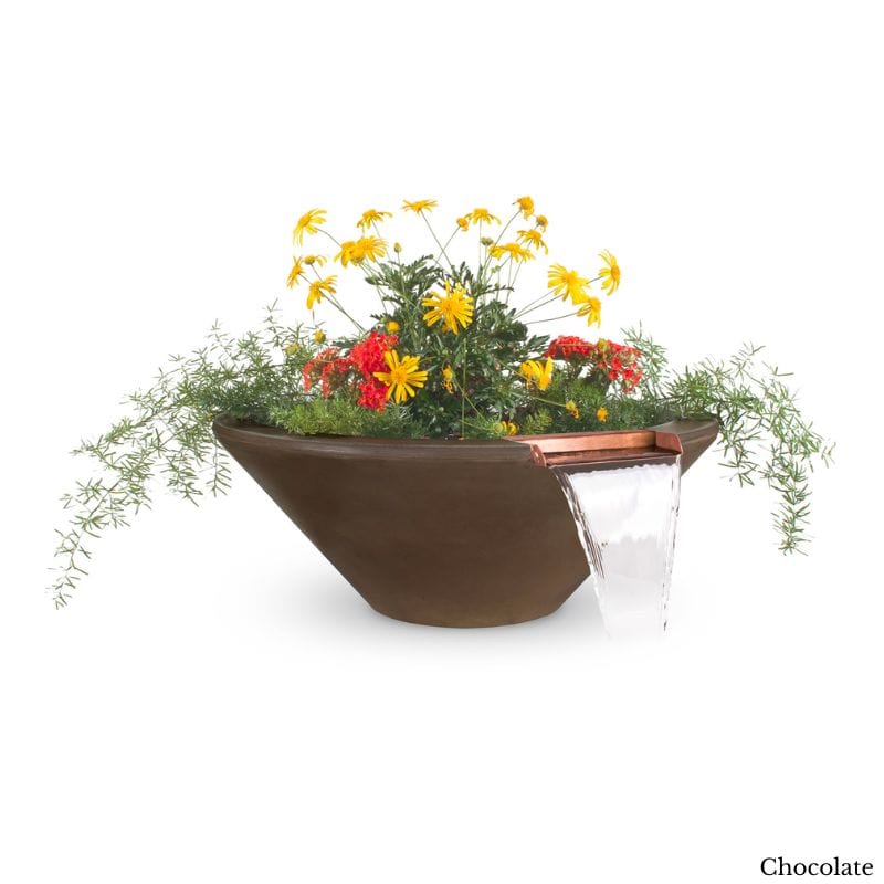 Cazo Planter and Water Bowl - Concrete