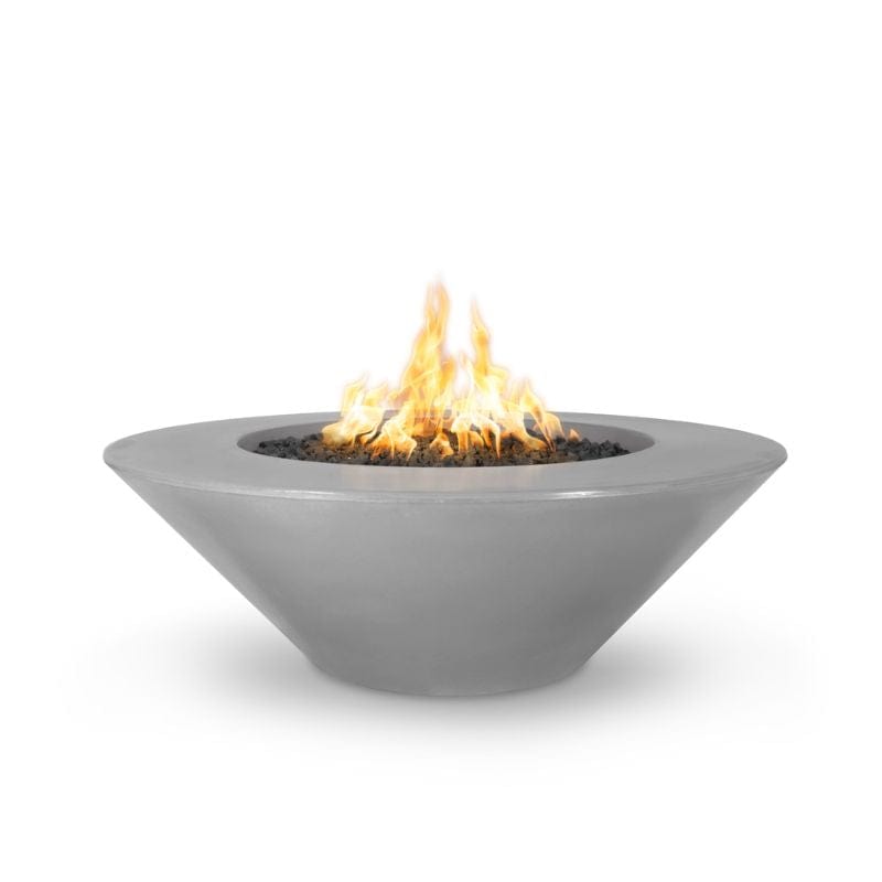 Natural Gray Cazo Fire Pit Wide Ledge Concrete