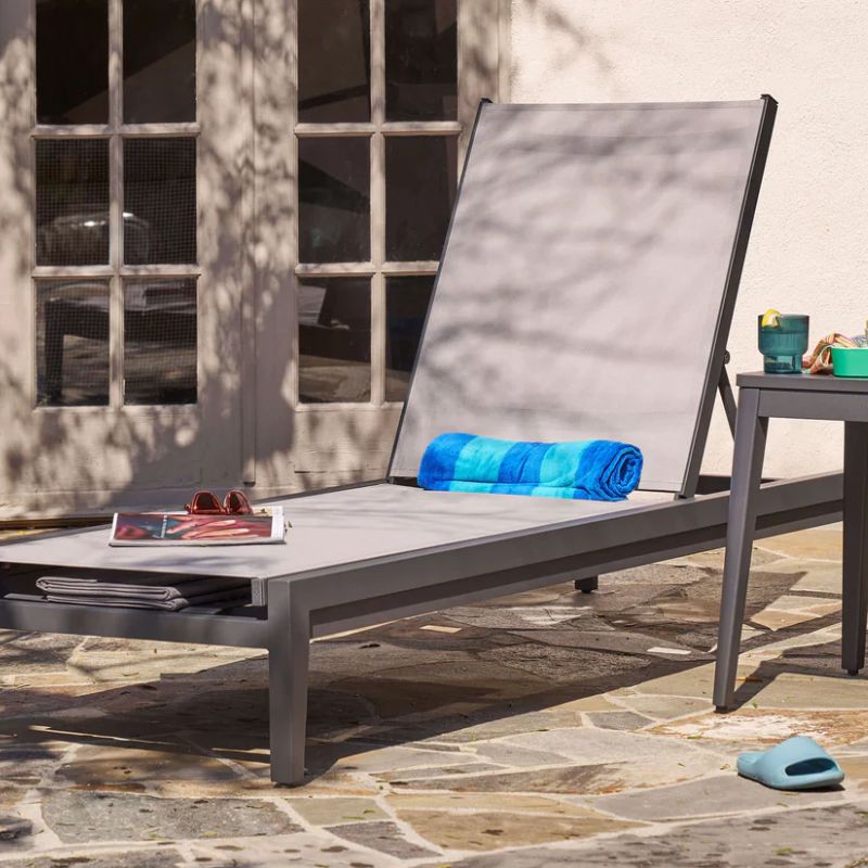 Aluminum Outdoor Core Chaise Lounge