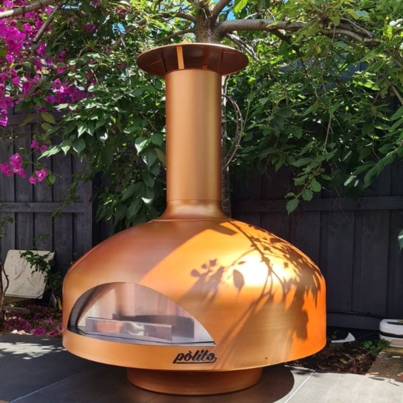 Black and copper oven hotsell