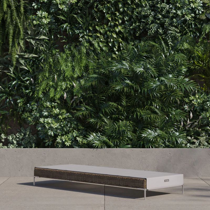 Wicker Outdoor Core Chaise Lounge