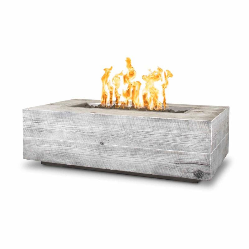 Coronado Wood Grain Fire Pit in Ivory